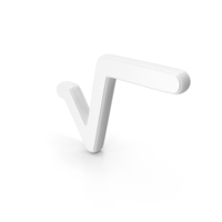Square Bracket Symbol White PNG & PSD Images