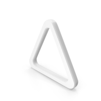 White Triangle Shape PNG & PSD Images