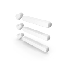 White Checklist Symbol PNG & PSD Images