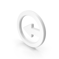 Logout Symbol White PNG & PSD Images