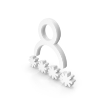 White User Login Symbol PNG & PSD Images