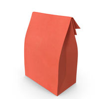 Paper Takeaway Bag Red PNG & PSD Images