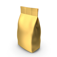 Coffee Bag Gold PNG & PSD Images