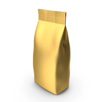 Coffee Bag Gold PNG & PSD Images