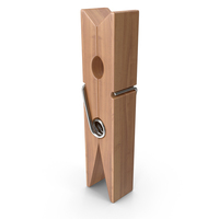Wooden Clothespin PNG & PSD Images