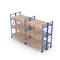 Metal Pallet Rack And Pallets PNG & PSD Images