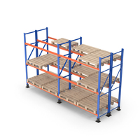 Metal Pallet Rack PNG & PSD Images