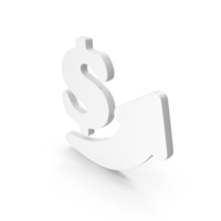 Dollar Arrow Up Design PNG & PSD Images
