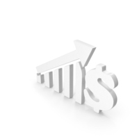 Market Dollar Profit Arrow Growth PNG & PSD Images