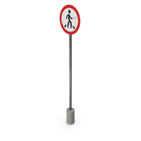 Crosswalk Sign PNG & PSD Images