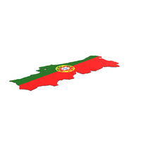 Portugal map PNG & PSD Images