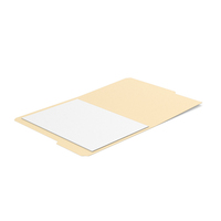 File Folder And Papers PNG & PSD Images