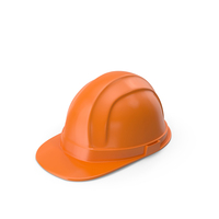 Orange Hard Hat PNG & PSD Images