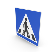 Norwegian Sign Pedestrian Crossing PNG & PSD Images