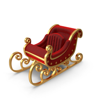 Santa Claus Sleigh PNG & PSD Images