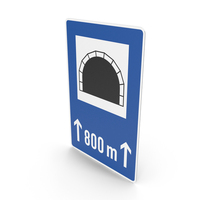 German Tunnel Sign PNG & PSD Images