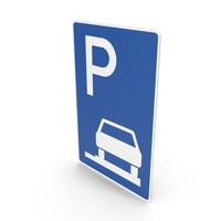 German Sidewalk Parking Sign PNG & PSD Images