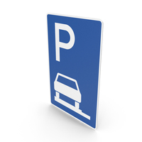 German Sign Sidewalk Parking PNG & PSD Images
