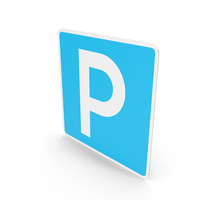Estonian Sign Parking PNG & PSD Images