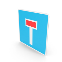 Estonian Sign Dead End PNG & PSD Images