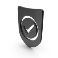 Accept Check Tick Secure Shield Web PNG & PSD Images