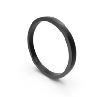 Circle Thin Line Frame Web PNG & PSD Images