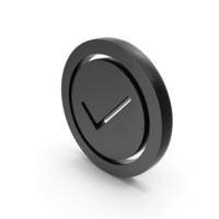 Circler Coin Check Tick Mark PNG & PSD Images
