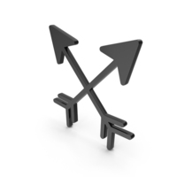 Crossed Arrows PNG & PSD Images
