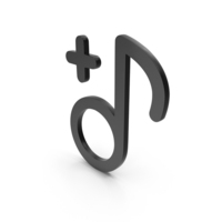 Music Add Icon PNG & PSD Images