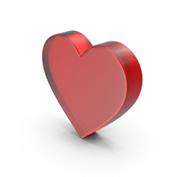 Glass Heart Symbol PNG & PSD Images