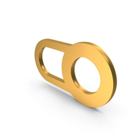 On And Off Switch Button Icon Gold PNG & PSD Images