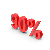 90% Symbol PNG & PSD Images
