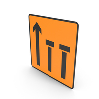 Irish Sign Lanes 2 & 3 of 3 Closed PNG & PSD Images