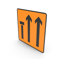 Irish Sign Lane 1 of 3 Closed PNG & PSD Images