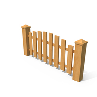 Wooden Garden Fence PNG & PSD Images