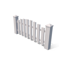 Wooden Garden Fence PNG & PSD Images