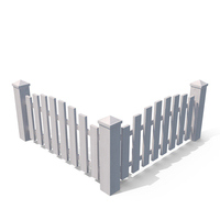 Wooden Garden Fence PNG & PSD Images