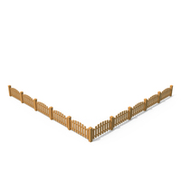 Wooden Garden Fence PNG & PSD Images