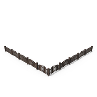 Wooden Garden Fence PNG & PSD Images