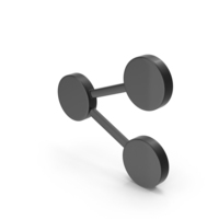 Black Share Icon PNG & PSD Images