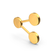 Gold Share Icon PNG & PSD Images