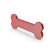 Glass Bone Icon PNG & PSD Images