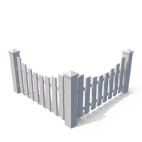 Wooden Garden Fence PNG & PSD Images