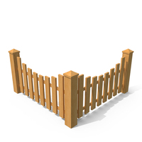 Wooden Garden Fence PNG & PSD Images