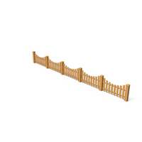 Wooden Garden Fence PNG & PSD Images