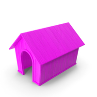 Pink Dog House PNG & PSD Images