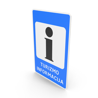 Lithuanian Sign Information Zone PNG & PSD Images