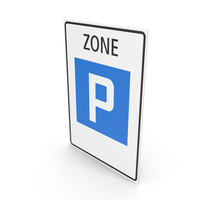 Swiss Start Of Parking Area Sign PNG & PSD Images
