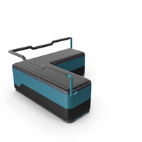 Scifi Furniture Blue PNG & PSD Images