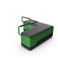 Scifi Furniture Green PNG & PSD Images